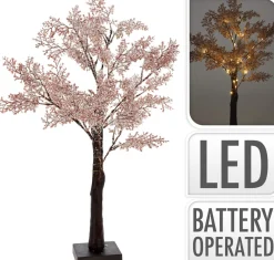 Ambiance Verlichte Kerstboom - Met 29 Led - Hoogte 60 Cm Store