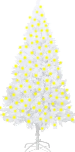 VidaLife Kunstkerstboom Met Led's En Dikke Takken 210 Cm Wit Best Sale
