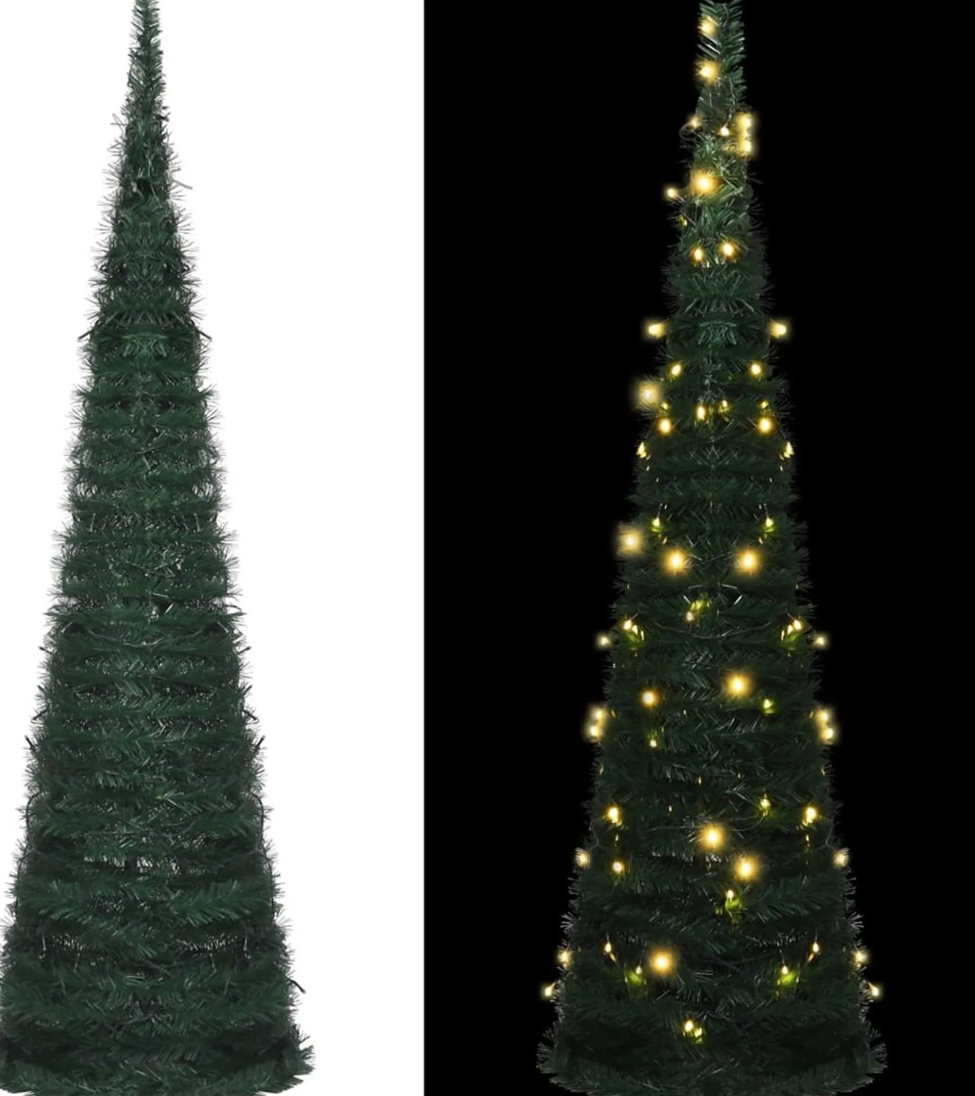 VidaLife Kunstkerstboom Met Led Pop-Up 150 Cm Groen Outlet