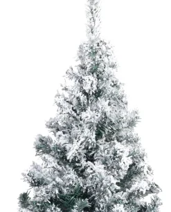 VidaLife Kunstkerstboom Met Sneeuw 210 Cm Pvc Groen Flash Sale