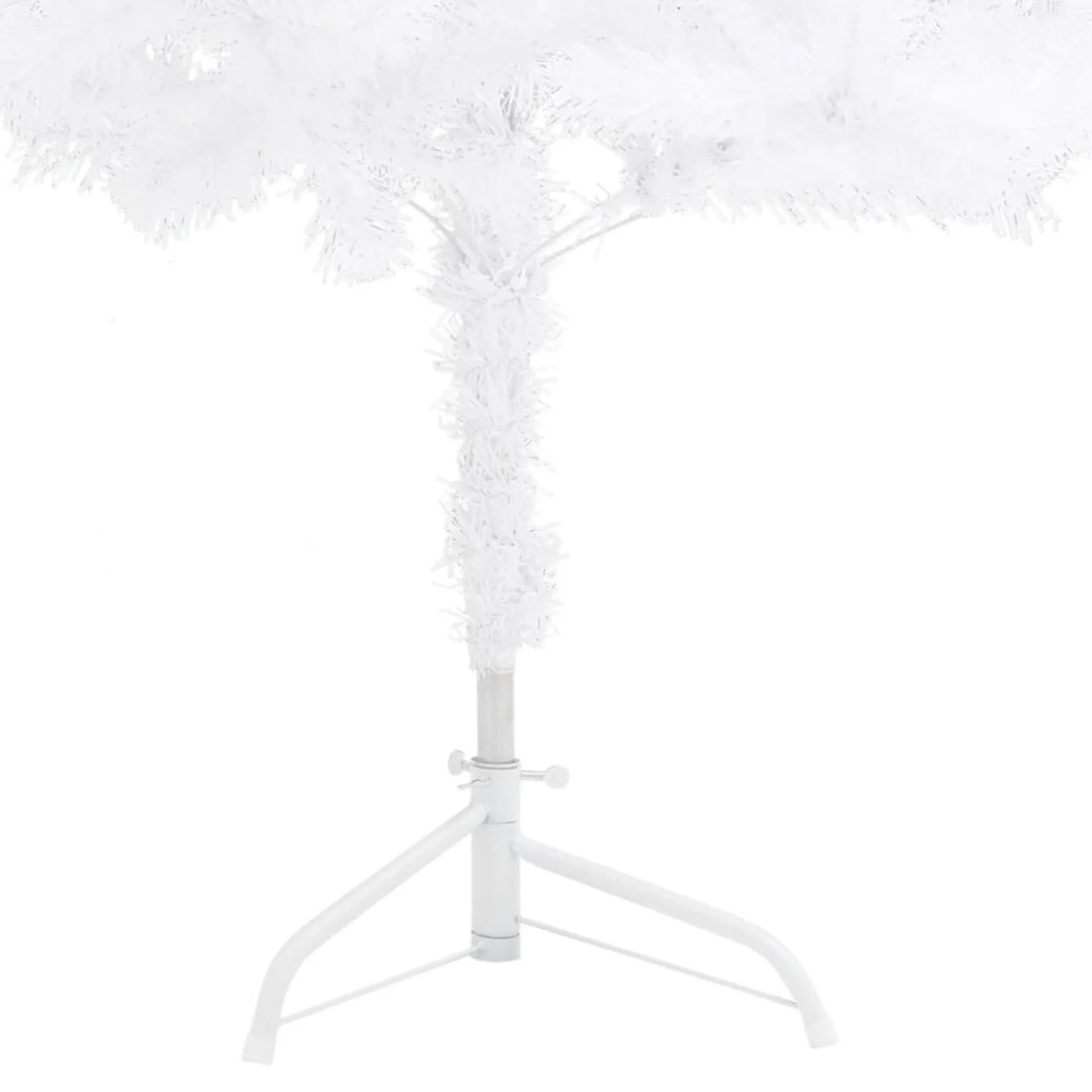 VidaLife Kunstkerstboom Met Led's Hoek 180 Cm Pvc Wit Best