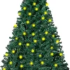 VidaLife Kunstkerstboom Met Led's En Dikke Takken 180 Cm Groen Best