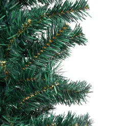 VidaLife Kunstkerstboom Met Led's En Standaard Smal 150 Cm Pvc Groen Cheap