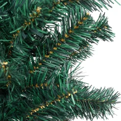 VidaLife Kunstkerstboom Met Led's En Standaard Smal 120 Cm Pvc Groen New