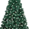 VidaLife Kunstkerstboom Met Led's En Standaard Half 240 Cm Pvc Groen Cheap