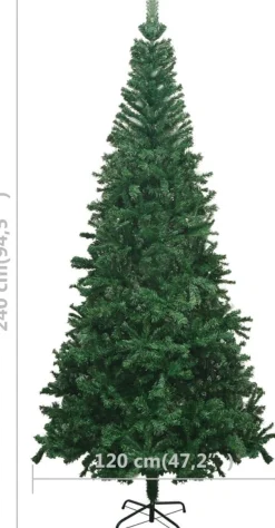 VidaLife Kunstkerstboom Met Led's L 240 Cm Cheap