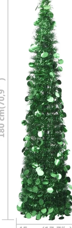 VidaLife Kunstkerstboom Pop-Up 180 Cm Pet Groen Best Sale