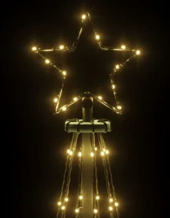 vidaXL Kegelkerstboom 310 Led's 100X300 Cm Warm Cheap