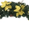 vidaXL Guirlandes> Kerstboog Met Led-Lampjes 90 Cm Pvc Groen