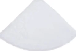 vidaXL Kerstboomrok 90 Cm Kunstbont Wit Outlet