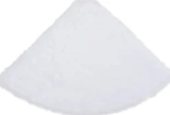 vidaXL Kerstboomrok 90 Cm Kunstbont Wit Outlet