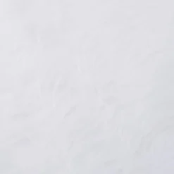 vidaXL Kerstboomrok 122 Cm Kunstbont Wit Discount