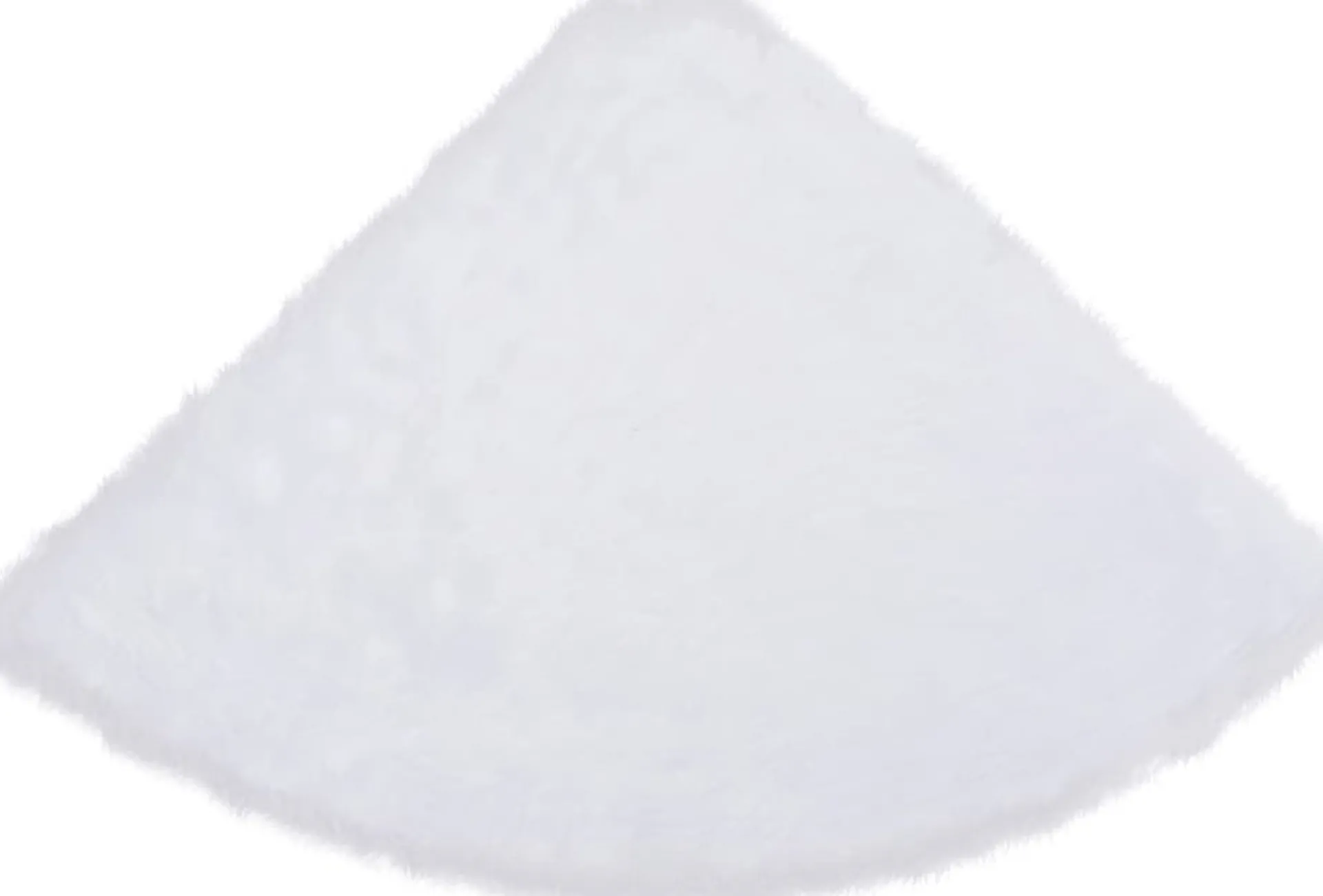 vidaXL Kerstboomrok 122 Cm Kunstbont Wit Discount