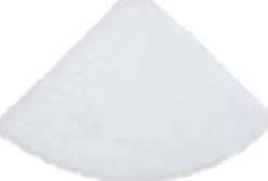 vidaXL Kerstboomrok 122 Cm Kunstbont Wit Discount