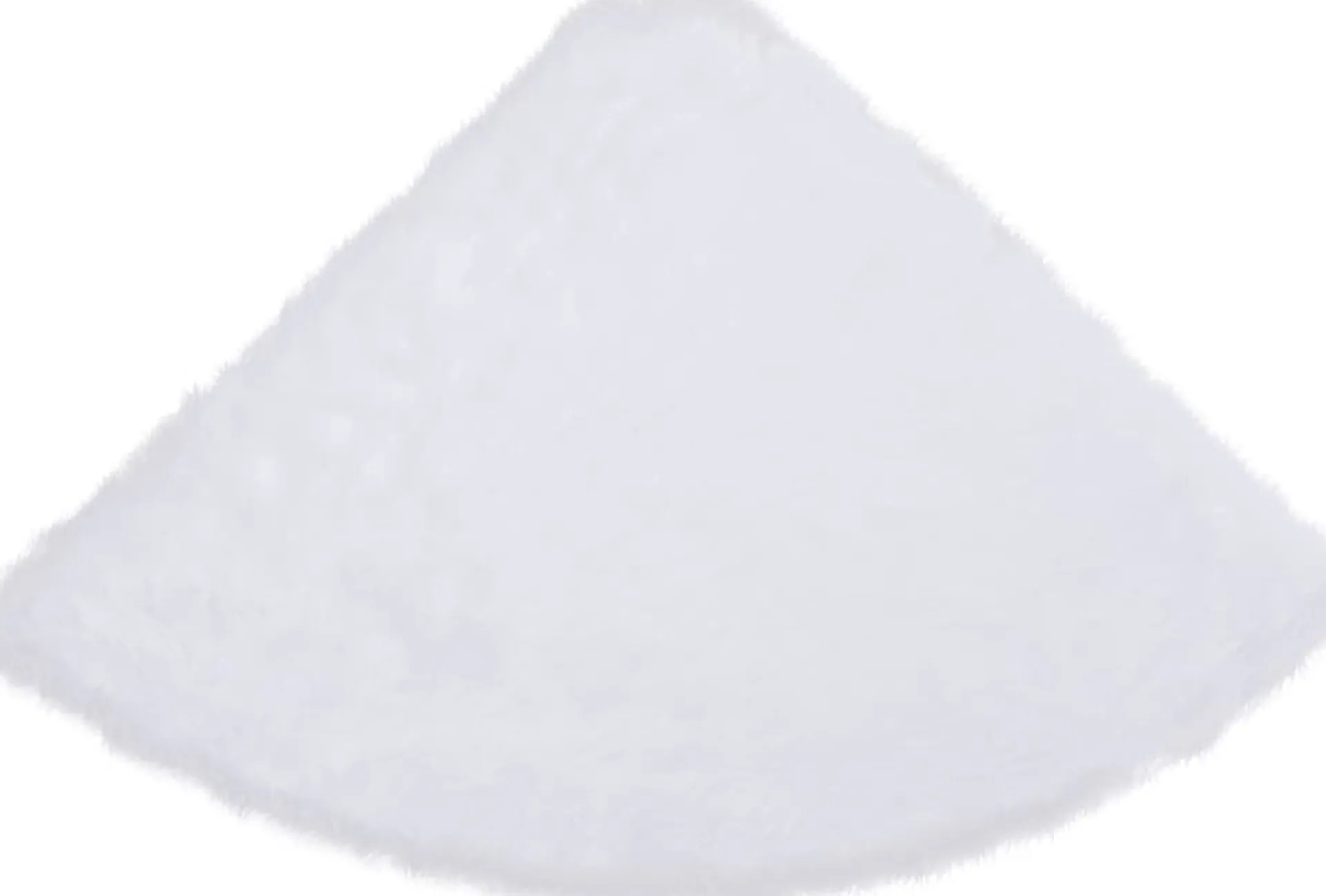 vidaXL Kerstboomrok 122 Cm Kunstbont Wit Discount