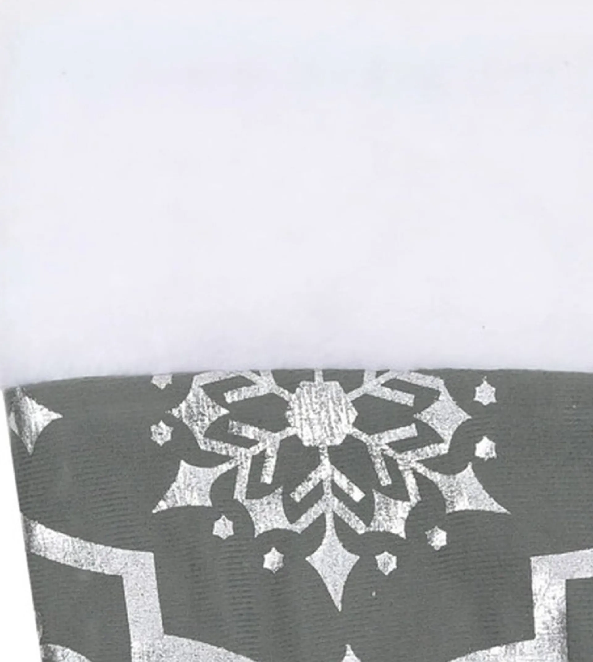 vidaXL Kerstboomrok Luxe Met Sok 122 Cm Stof Grijs Discount