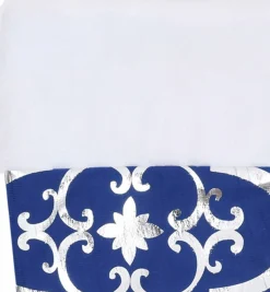 vidaXL Kerstboomrok Luxe Met Sok 150 Cm Stof Blauw Online