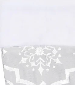 vidaXL Kerstboomrok Luxe Met Sok 90 Cm Stof Wit Shop