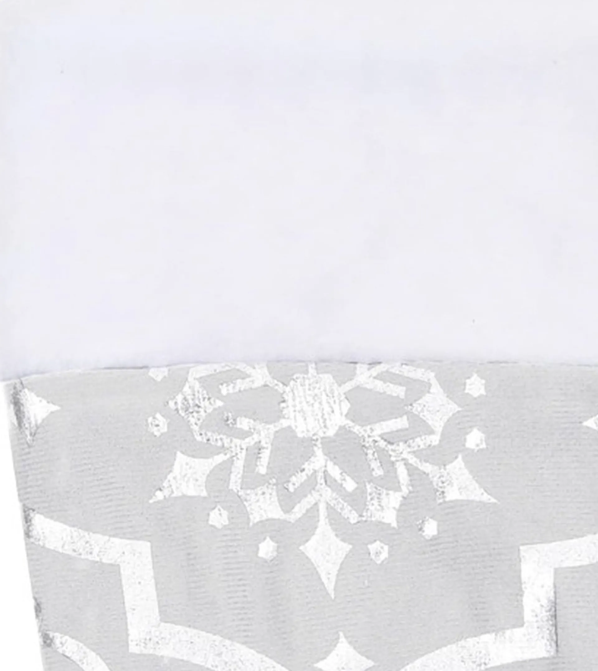 vidaXL Kerstboomrok Luxe Met Sok 90 Cm Stof Wit Shop