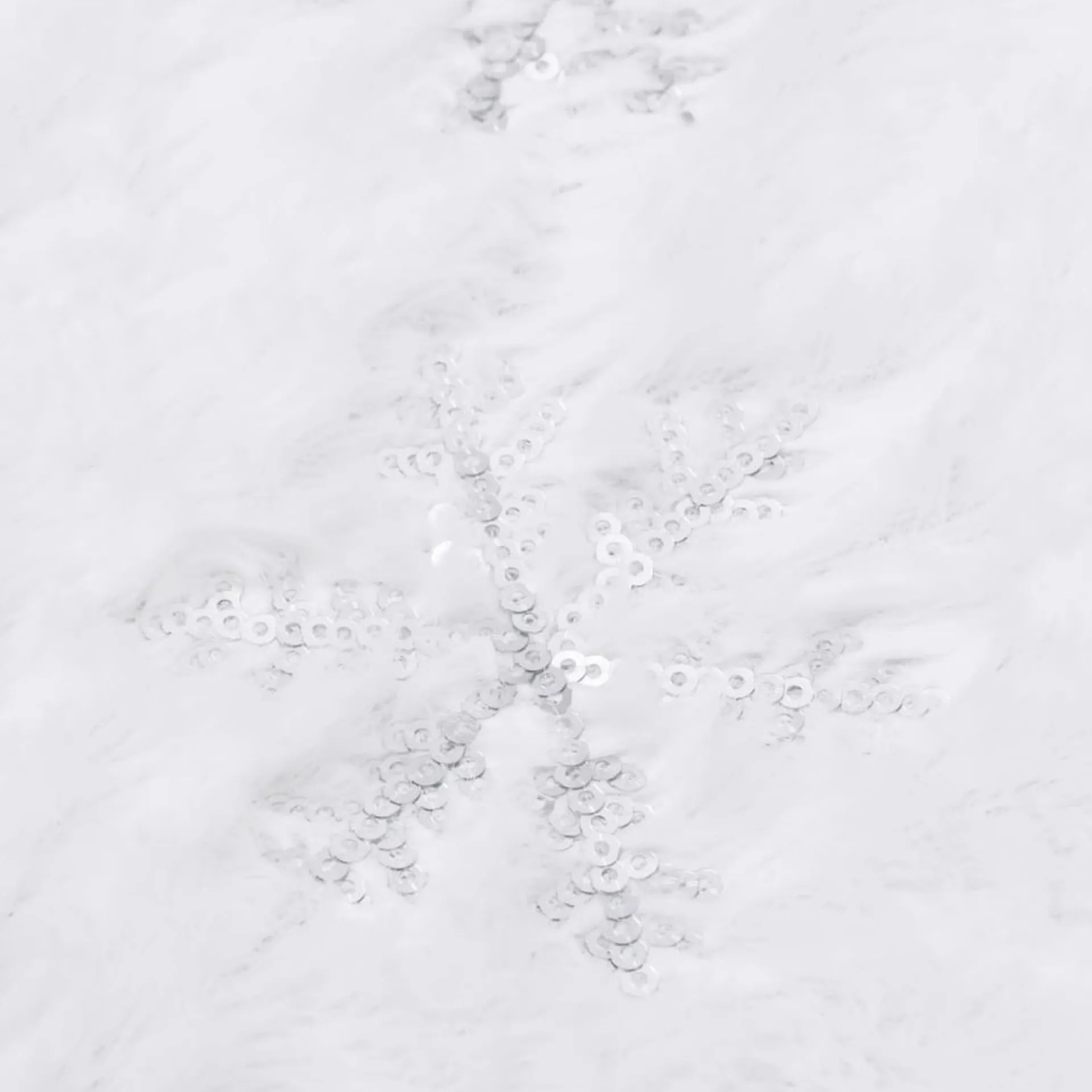 vidaXL Kerstboomrok Luxe 90 Cm Kunstbont Wit Outlet