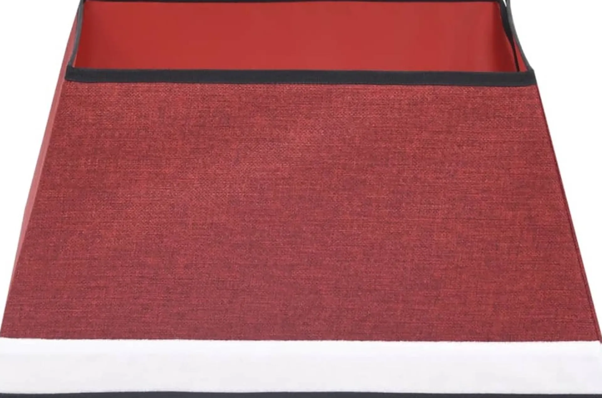 vidaXL Kerstboomrok 48X48X25 Cm Rood En Wit Sale