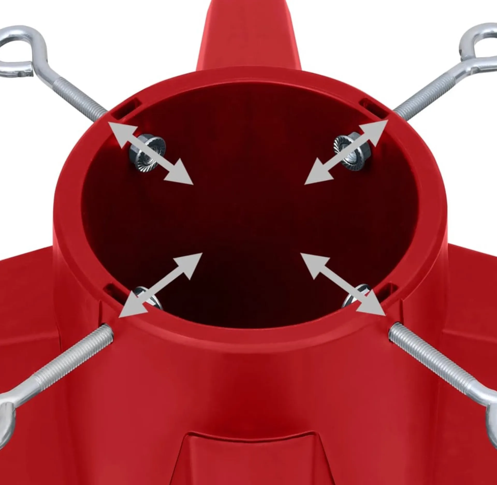 vidaXL Kerstboomstandaard 55,5X55,5X15 Cm Clearance