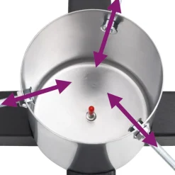 vidaXL Kerstboomstandaard 55X55X15,5 Cm Outlet