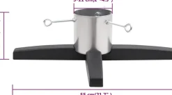 vidaXL Kerstboomstandaard 55X55X15,5 Cm Outlet