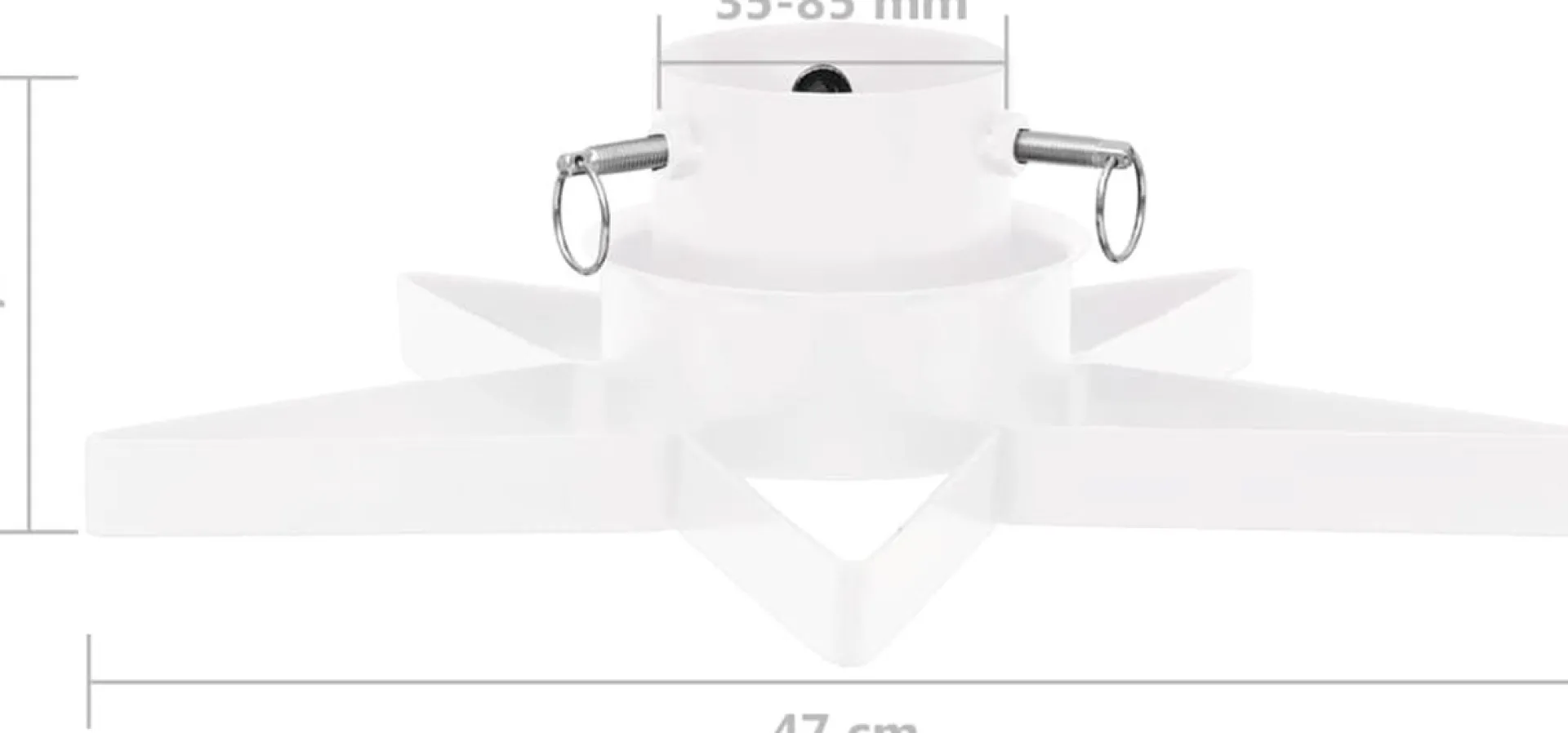 vidaXL Kerstboomstandaard 47X47X13,5 Cm Cheap