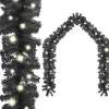vidaXL Guirlandes> Kerstslinger Met Led-Lampjes 5 M Zwart