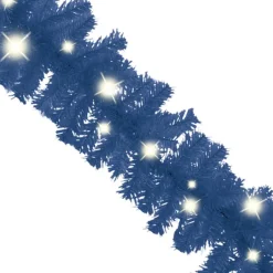vidaXL Guirlandes> Kerstslinger Met Led-Lampjes 5 M Blauw