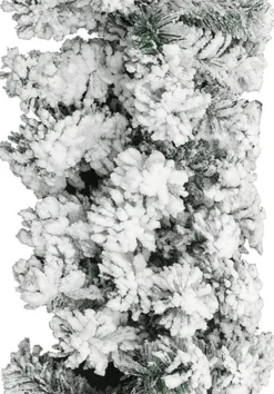 vidaXL Guirlandes> Kerstslinger Met Led's En Kerstballen 5 M Pvc Groen