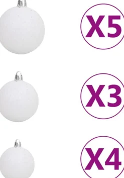 vidaXL Guirlandes></noscript> Kerstslinger Met Led's En Kerstballen 5 M Pvc Groen