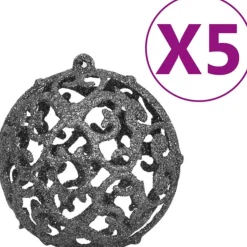 vidaXL Guirlandes></noscript> Kerstslinger Met Led's En Kerstballen 5 M Pvc Groen