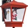 vidaXL Kerstwandlamp Met Led-Lampjes En Kerstman 40X27X45 Cm Rood Online