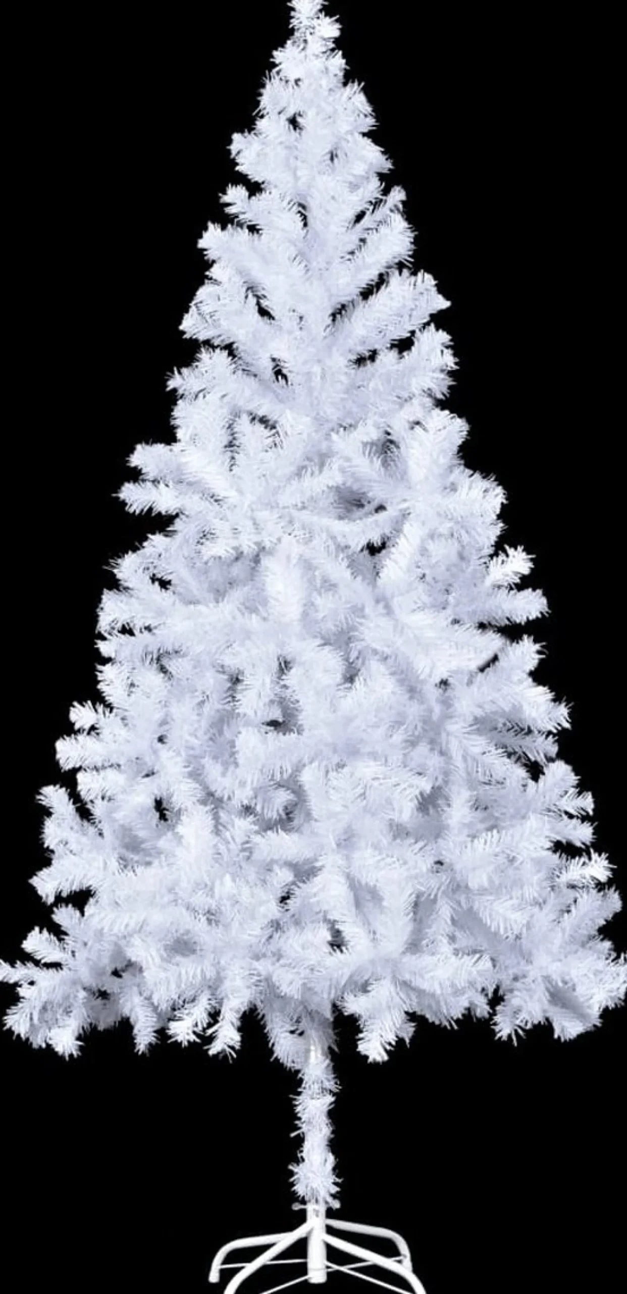 vidaXL Kunstkerstboom Met Stalen Standaard 910 Takken 210 Cm Store