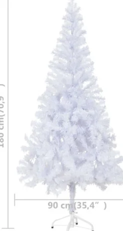vidaXL Kunstkerstboom Met Standaard 180 Cm 620 Takken Shop