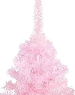 vidaXL Kunstkerstboom Met Standaard 180 Cm Pvc Roze Best Sale