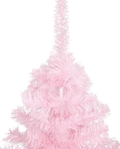 vidaXL Kunstkerstboom Met Standaard 180 Cm Pvc Roze Best Sale