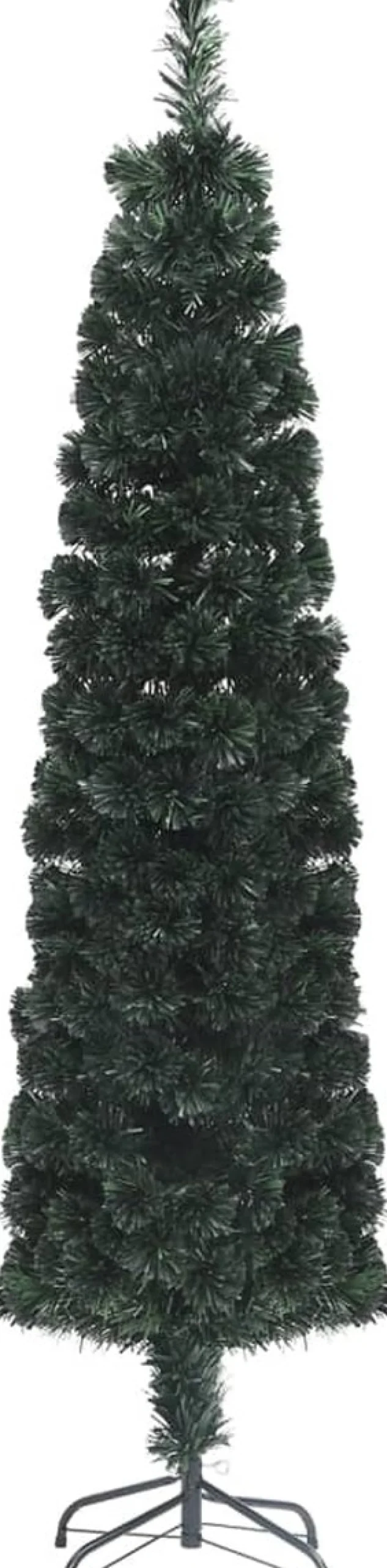 vidaXL Kunstkerstboom Met Standaard Smal Glasvezel 180 Cm Store