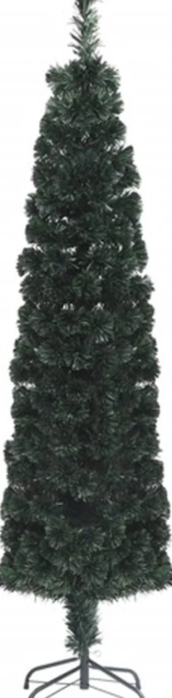 vidaXL Kunstkerstboom Met Standaard Smal Glasvezel 180 Cm Store