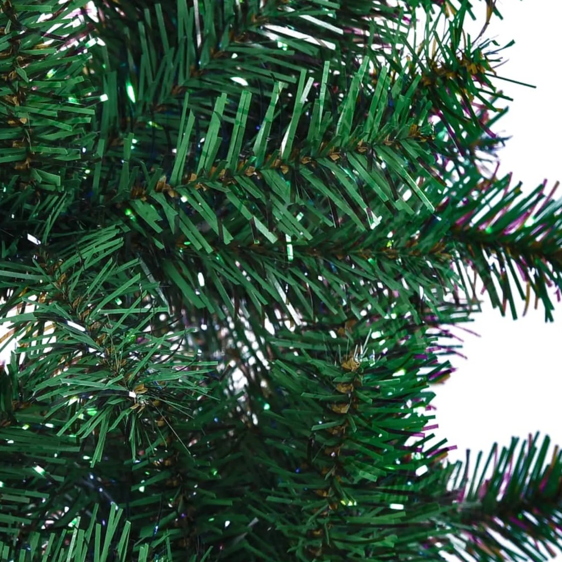 vidaXL Kunstkerstboom Met Iriserende Uiteinden 180 Cm Pvc Flash Sale