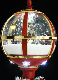 vidaXL Straatlantaarn Met Kerstman Led 175 Cm Best Sale