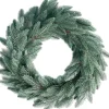 Virpol Kerstkransen> - Kerstkrans 40Cm / 80 Takken - Groen En Zilver