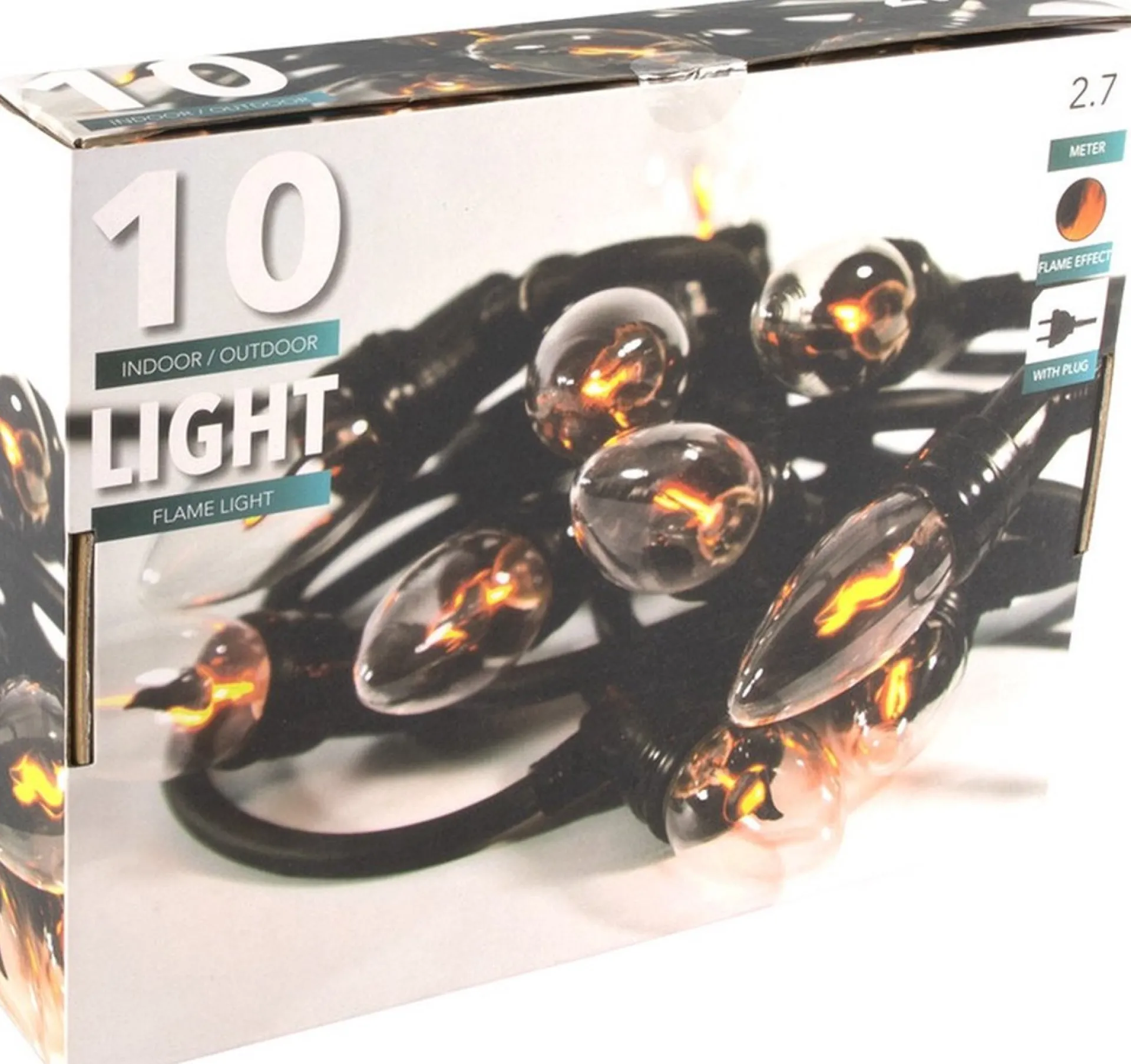 Svenska Living Vlamverlichting 10 Lamps Flame Effect Online