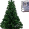 Merkloos Volle Mini Kerstboom/Kunstboom Groen 45 Cm Inclusief Helder Witte Kerstverlichting Best