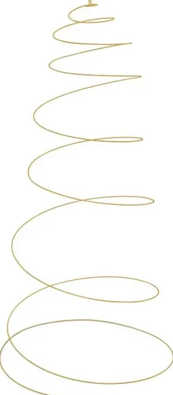 vtwonen Kersthanger> Spiraal Kerstboom Van Metaal - Kerstdecoratie 80Cm