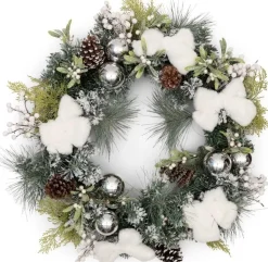Riviera Maison Kerststukjes>Warm Wishes Wreath Dia 65 Cm