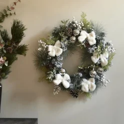 Riviera Maison Kerststukjes>Warm Wishes Wreath Dia 65 Cm