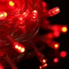 Merkloos Waterproof String Light, Lengte: 10 M, 100 Led Light Met Controller, Knipperend / Fading / Chasing Effect, Ac 220V, Eu Plug (Rood Licht) Best